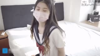 【网红女神】JK长筒白袜 粉嫩无毛小嫩逼 小七软同学 我的妹妹真的超可爱