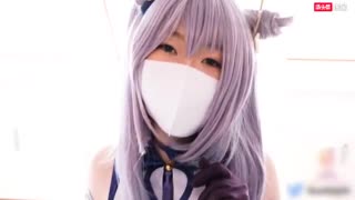 【超级唯美CosPlay】①最新超级网红美少女柚子猫最新作品，五星女神刻晴对旅行者的性处理。